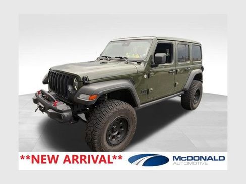 Used 2021 Jeep Wrangler Unlimited Sport w/ Sun And Sound Package image 1
