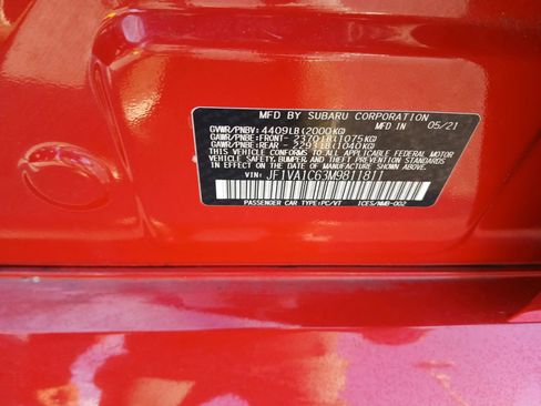 Used 2021 Subaru WRX Premium w/ Popular Package #3 (IZT) image 10