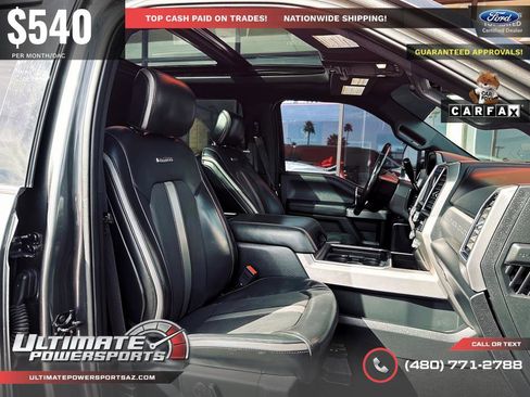 Used 2019 Ford F250 Platinum w/ Platinum Ultimate Package AWD/4WD image 57
