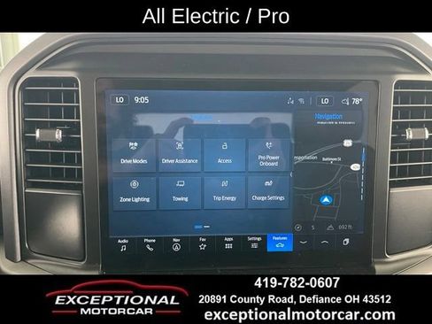 Used 2025 Ford F150 Lightning Pro w/ Max Trailer Tow Package AWD/4WD image 40