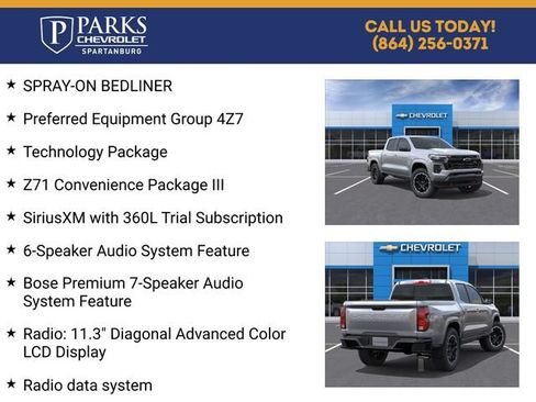 New 2026 Chevrolet Colorado Z71 w/ Technology Package AWD/4WD image 4