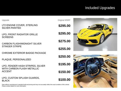 Used 2026 Chevrolet Corvette Stingray Premium Cpe RWD image 9