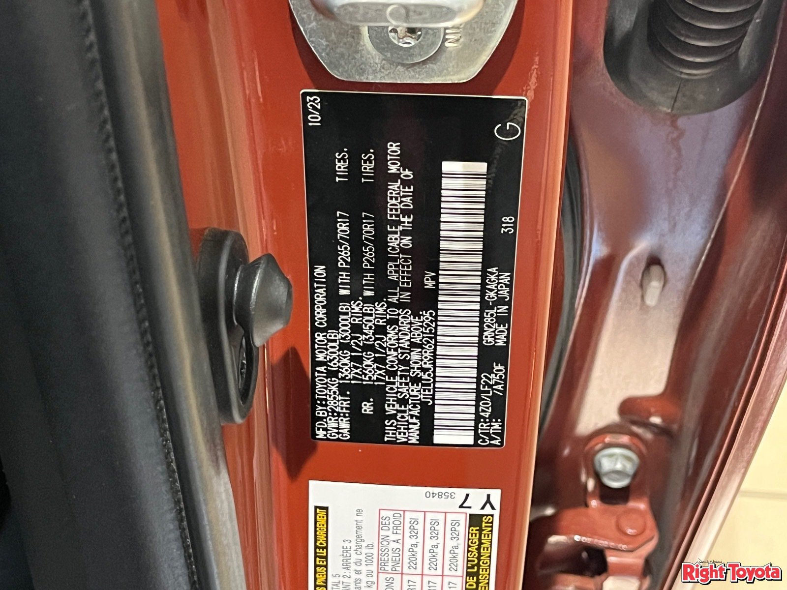 Certified 2024 Toyota 4Runner TRD Pro AWD/4WD image 34