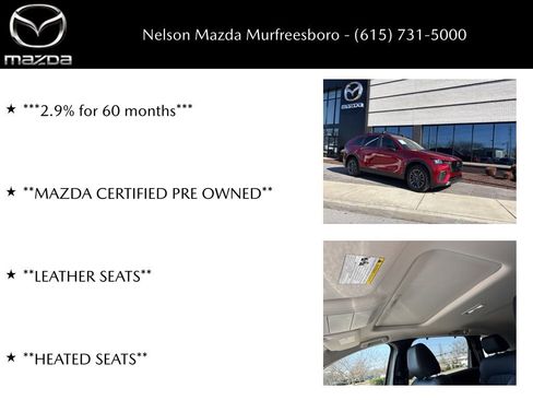 Certified 2025 MAZDA CX-70 3.3 Turbo w/ Preferred Package image 27