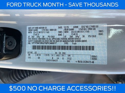 New 2025 Ford F150 Raptor image 23