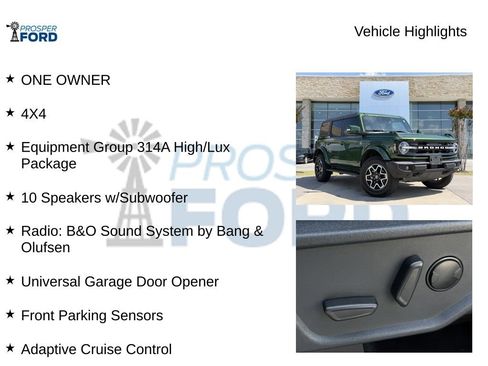 Used 2024 Ford Bronco Outer Banks AWD/4WD image 5