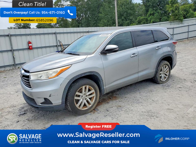 Used 2015 Toyota Highlander LE FWD image 1