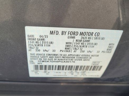 Used 2023 Ford Explorer XLT image 16
