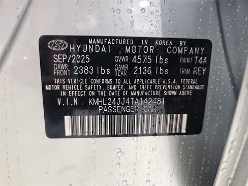 New 2026 Hyundai Sonata Blue image 32