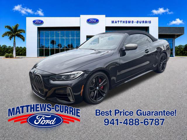 Used 2021 BMW M440i Convertible w/ Premium Package RWD image 3