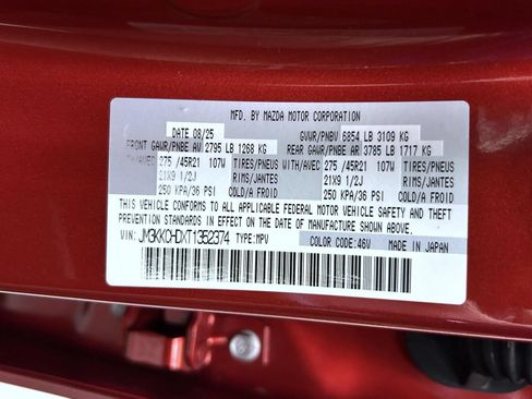 Used 2026 MAZDA CX-90 3.3 Turbo w/ Premium Sport Pkg AWD/4WD image 26