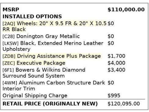 Used 2019 BMW M5 w/ Executive Package image 5