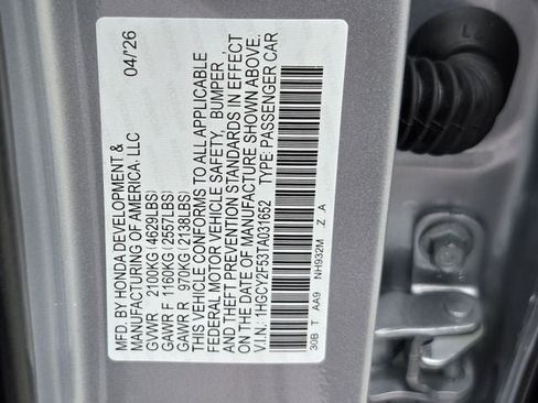 New 2026 Honda Accord Sport image 16