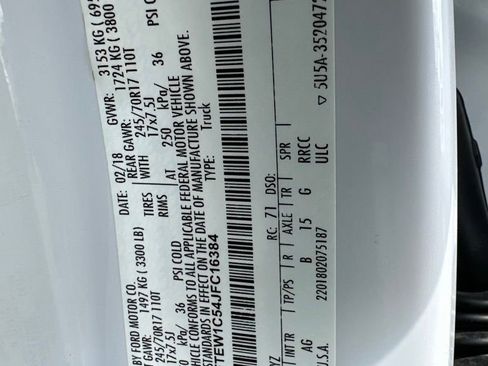 Used 2018 Ford F150 XL w/ Equipment Group 101A Mid image 28