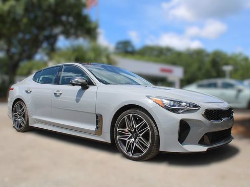 Certified 2022 Kia Stinger GT2 w/ Red Interior Color Package RWD image 3