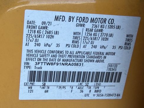 Used 2022 Ford Maverick Lariat w/ Lariat Luxury Package AWD/4WD image 13
