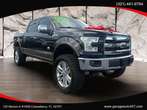 Used 2015 Ford F150 King Ranch w/ Equipment Group 601A Luxury AWD/4WD image 1