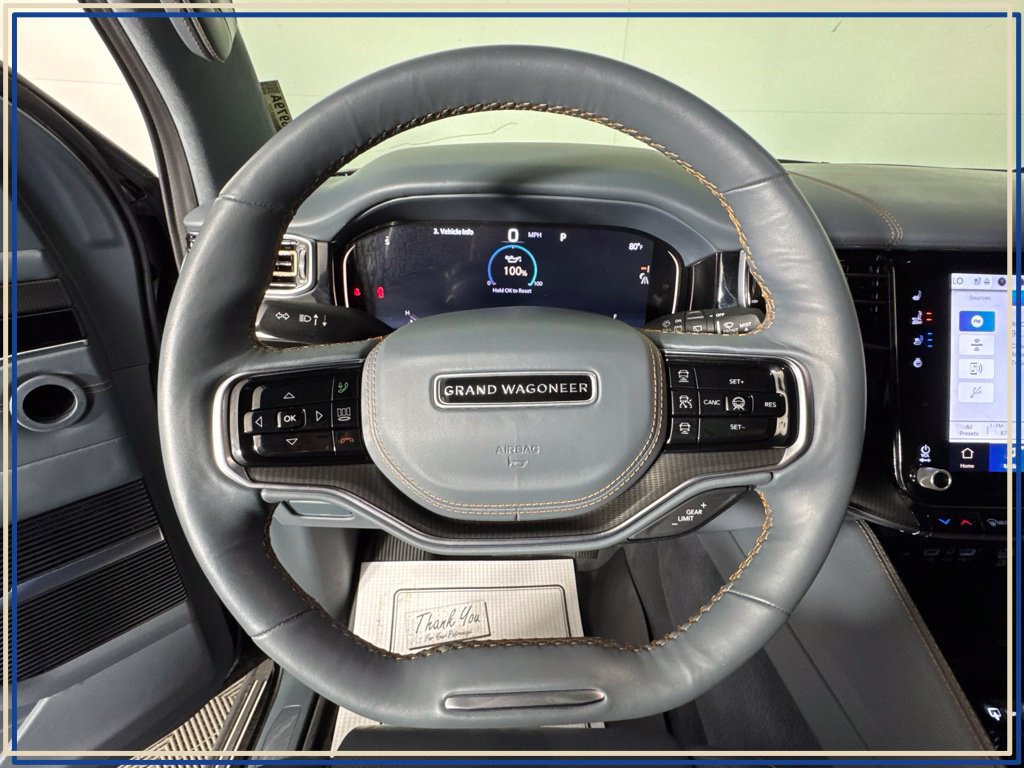 Used 2024 Jeep Grand Wagoneer Series III w/ Rear Seat Video Group 1 AWD/4WD image 10