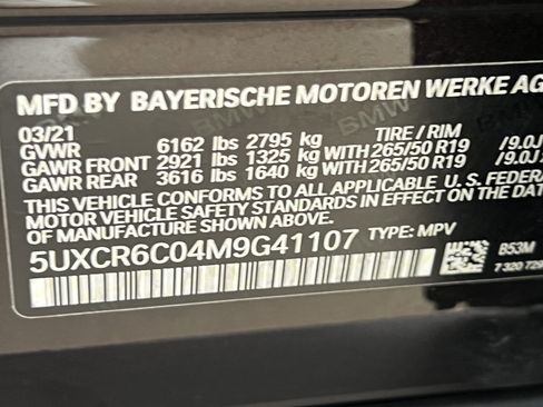 Used 2021 BMW X5 xDrive40i w/ Premium Package 2 AWD/4WD image 33