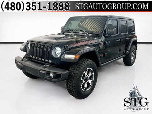 Used 2021 Jeep Wrangler Unlimited Rubicon AWD/4WD image 1