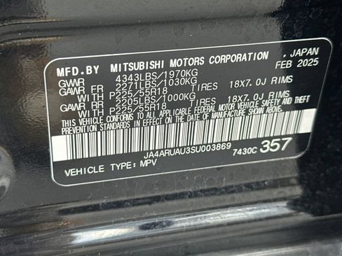Used 2025 Mitsubishi Outlander Sport ES AWD/4WD image 28