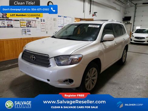 Used 2008 Toyota Highlander 4WD Hybrid image 1