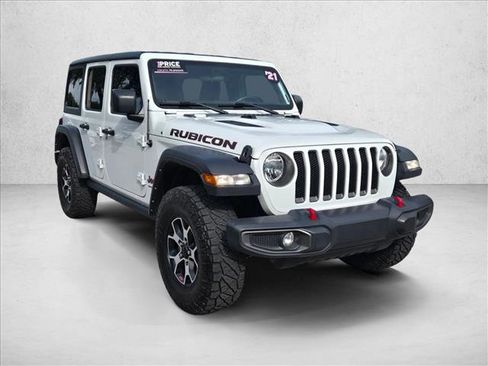 Used 2021 Jeep Wrangler Unlimited Rubicon w/ Cold Weather Group image 3