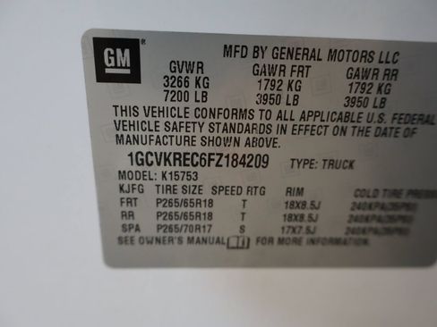 Used 2015 Chevrolet Silverado 1500 LT w/ All Star Edition AWD/4WD image 48