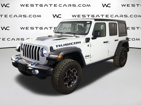 Used 2023 Jeep Wrangler Unlimited Rubicon 4xe w/ Cold Weather Group AWD/4WD image 1