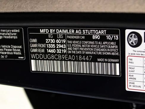 Used 2014 Mercedes-Benz S 550 Sedan image 22