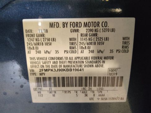 Used 2019 Ford Edge SEL w/ Equipment Group 201A image 33