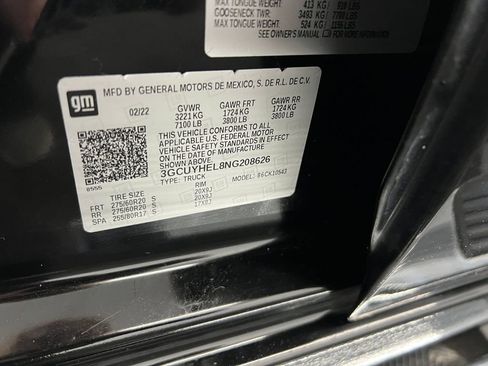 Used 2022 Chevrolet Silverado 1500 High Country w/ LPO, Dark Essentials Package AWD/4WD image 18