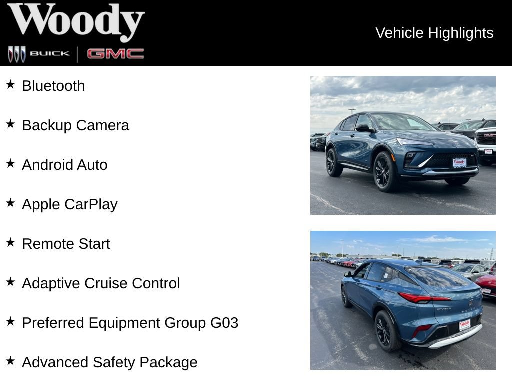 New 2026 Buick Envista Sport Touring w/ Convenience I Package FWD image 3