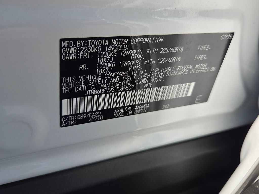 Certified 2025 Toyota RAV4 XLE Premium w/ Weather Package AWD/4WD image 6
