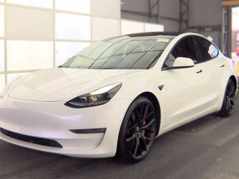 Used 2022 Tesla Model 3 Performance AWD/4WD image 1