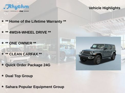 Used 2026 Jeep Wrangler Unlimited Sahara AWD/4WD image 5