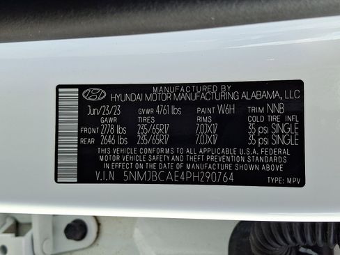 Used 2023 Hyundai Tucson SEL AWD/4WD image 27