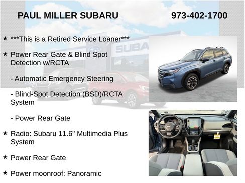 Certified 2025 Subaru Forester Premium image 8