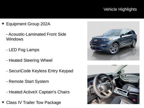 Used 2024 Ford Explorer XLT w/ Equipment Group 202A AWD/4WD image 6