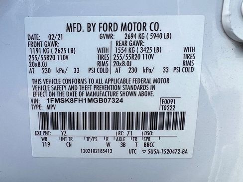 Used 2021 Ford Explorer Limited image 17