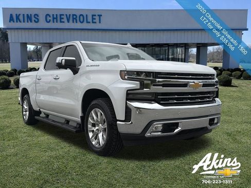 Certified 2020 Chevrolet Silverado 1500 LTZ w/ LTZ Plus Package AWD/4WD image 4