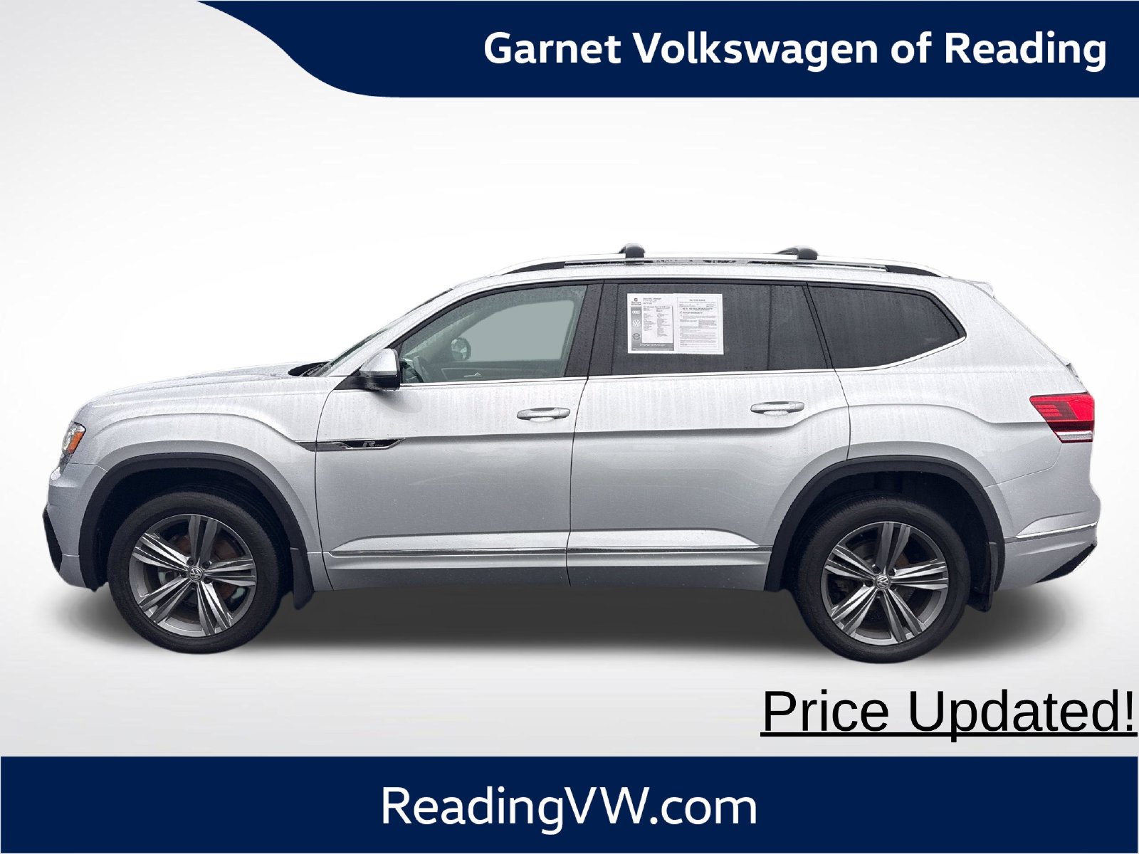 Used 2019 Volkswagen Atlas SE w/ Panoramic Sunroof Package AWD/4WD image 2
