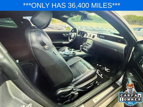 Used 2021 Ford Mustang Premium w/ Pony Package RWD image 16