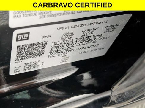 Certified 2026 Chevrolet Silverado 1500 RST w/ RST Select Package AWD/4WD image 35