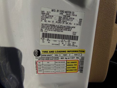 Used 2011 Ford F150 Lariat w/ Lariat Chrome Pkg image 87