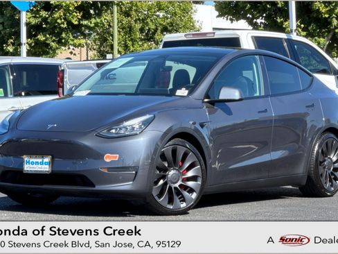 Used 2020 Tesla Model Y Performance AWD/4WD image 1