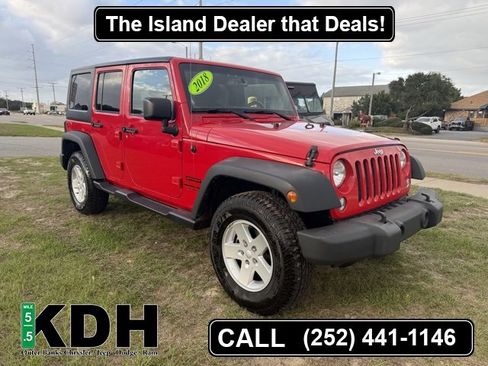 Used 2018 Jeep Wrangler Unlimited Sport S image 1