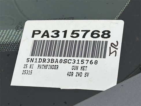 New 2025 Nissan Pathfinder SV w/ Black Appearance Package image 22