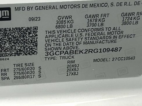 Used 2024 Chevrolet Silverado 1500 Custom RWD image 41