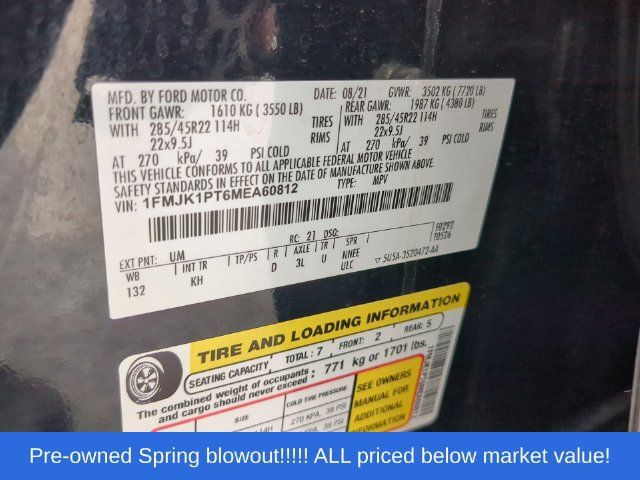 Used 2021 Ford Expedition Max King Ranch AWD/4WD image 56